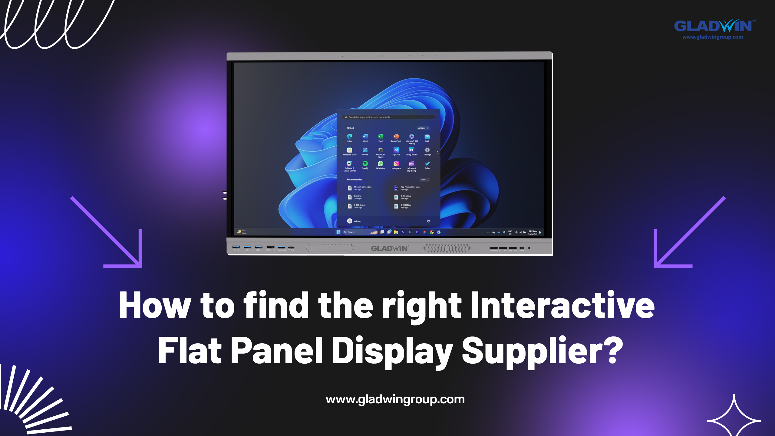 Interactive Flat Panel Display Supplier